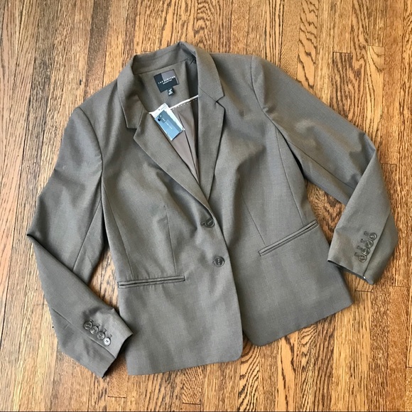 The Limited Jackets & Blazers - The Limited Collection Blazer Brown Petite